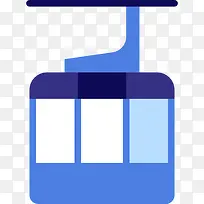 空中缆车图标-空若网 空中缆车图标-空若网