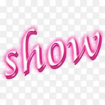 show字体设计-空若网 show字体设计-空若网