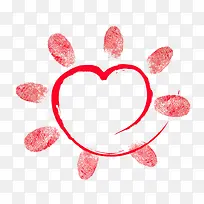 爱心指纹-空若网 爱心指纹-空若网