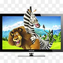电视机 TV 动物-空若网 电视机 TV 动物-空若网