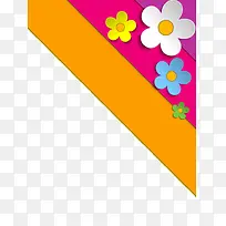 彩色线条小花背景-空若网 彩色线条小花背景-空若网