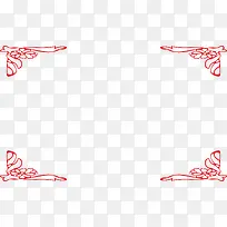 边框 红色边框 欧式边框 画册-空若网 边框 红色边框 欧式边框 画册-空若网