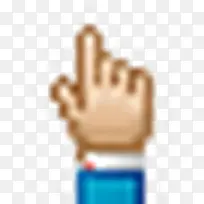 手型指针图标-空若网 手型指针图标-空若网