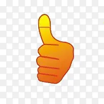 点赞的卡通金手指-空若网 点赞的卡通金手指-空若网