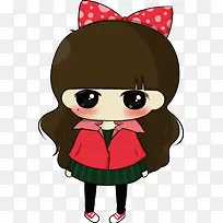 可爱卡通小萝莉女孩-空若网 可爱卡通小萝莉女孩-空若网