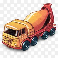 混凝土福登卡车火柴盒汽车图标-空若网 混凝土福登卡车火柴盒汽车图标-空若网