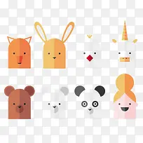 扁平化动物-空若网 扁平化动物-空若网