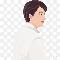 穿白色衬衫的男人-空若网 穿白色衬衫的男人-空若网