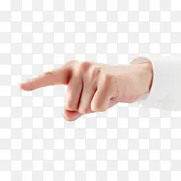 带白色衬衫手指方向素材-空若网 带白色衬衫手指方向素材-空若网