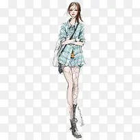 时尚女孩 穿衣搭配-空若网 时尚女孩 穿衣搭配-空若网