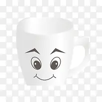 卡通杯子矢量图-空若网 卡通杯子矢量图-空若网