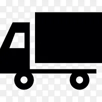 卡车的轮廓图标-空若网 卡车的轮廓图标-空若网