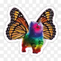 带有蝴蝶翅膀的独角兽-空若网 带有蝴蝶翅膀的独角兽-空若网