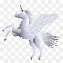 白色独角兽-空若网 白色独角兽-空若网