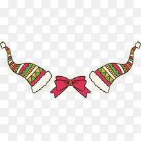 圣诞节可爱的圣诞帽-空若网 圣诞节可爱的圣诞帽-空若网