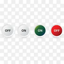 网页扁平化开关图标-空若网 网页扁平化开关图标-空若网