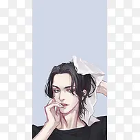 手绘插画白色衬衫-空若网 手绘插画白色衬衫-空若网