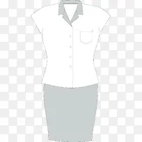 女装衬衫矢量图-空若网 女装衬衫矢量图-空若网