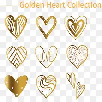 金色爱心-空若网 金色爱心-空若网