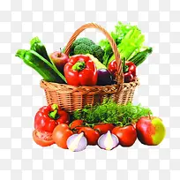 一篮子蔬菜水果-空若网 一篮子蔬菜水果-空若网