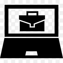 组合标志在笔记本电脑的屏幕图标-空若网 组合标志在笔记本电脑的屏幕图标-空若网