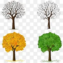 树的四季-空若网 树的四季-空若网