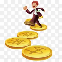 经济插画-空若网 经济插画-空若网