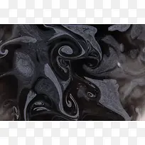 黑白液体凝固花纹背景-空若网 黑白液体凝固花纹背景-空若网
