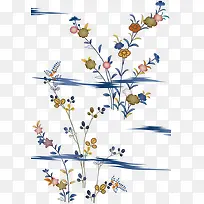 卡通手绘写意花草-空若网 卡通手绘写意花草-空若网