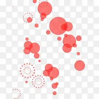红色圆点漂浮-空若网 红色圆点漂浮-空若网
