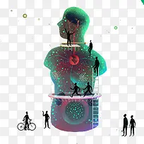 创意插图-空若网 创意插图-空若网