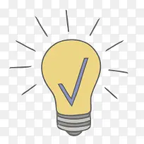 矢量一个正确的想法灯泡素材-空若网 矢量一个正确的想法灯泡素材-空若网