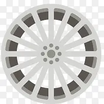 密集的白色矢量轮毂-空若网 密集的白色矢量轮毂-空若网