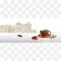 创意生活咖啡背景-空若网 创意生活咖啡背景-空若网