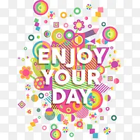 缤纷炫彩几何碎点-空若网 缤纷炫彩几何碎点-空若网