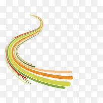 背景元素 海报背景 路 线条 七彩-空若网 背景元素 海报背景 路 线条 七彩-空若网