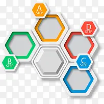 多彩简约蜂窝边框纹理-空若网 多彩简约蜂窝边框纹理-空若网