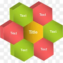 六边形图表-空若网 六边形图表-空若网