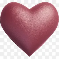 手绘红色磨砂爱心-空若网 手绘红色磨砂爱心-空若网