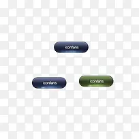 发亮磨砂质感按钮素材-空若网 发亮磨砂质感按钮素材-空若网