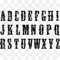 数字字母 朋克字母 复古字母-空若网 数字字母 朋克字母 复古字母-空若网