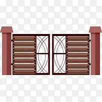 卡通欧式旧门免抠png装饰图案-空若网 卡通欧式旧门免抠png装饰图案-空若网