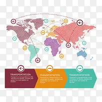矢量地球和信息图-空若网 矢量地球和信息图-空若网