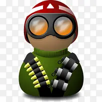 深红色CS多彩小人儿PNG图标-空若网 深红色CS多彩小人儿PNG图标-空若网