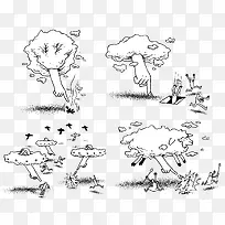 PPT素材手绘上帝之手系列1-空若网 PPT素材手绘上帝之手系列1-空若网