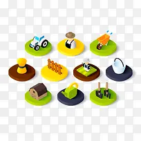 扁平化生活图标-空若网 扁平化生活图标-空若网