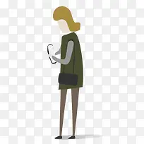 矢量卡通城市人物时尚女性素材-空若网 矢量卡通城市人物时尚女性素材-空若网