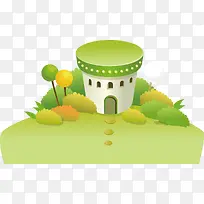 草地png矢量元素-空若网 草地png矢量元素-空若网