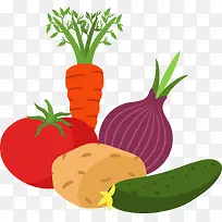 卡通蔬菜水果-空若网 卡通蔬菜水果-空若网
