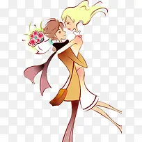 一对拥抱的爱人-空若网 一对拥抱的爱人-空若网